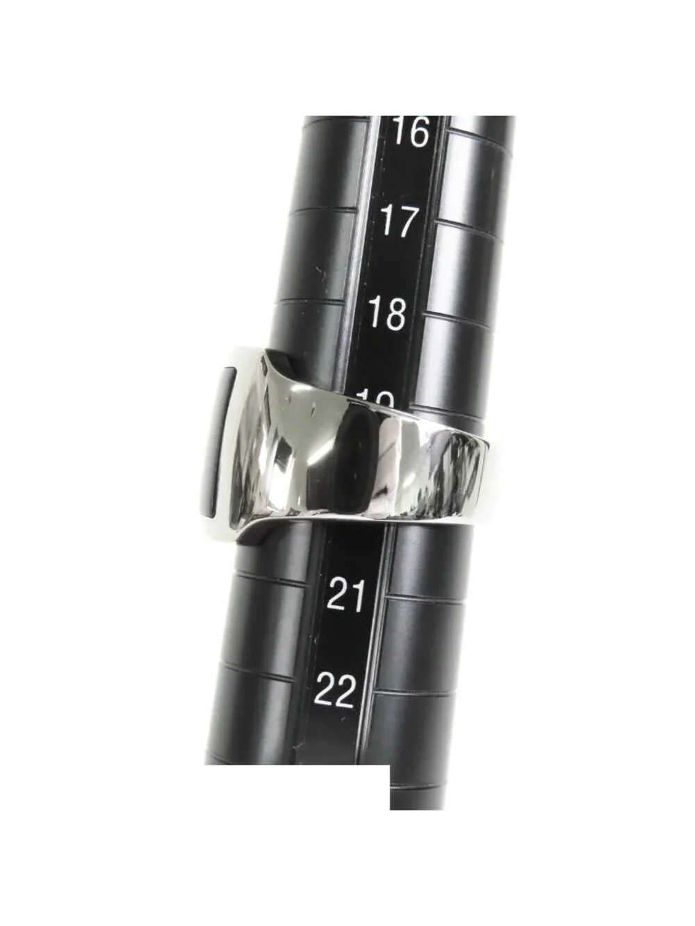 Cartier Santos Dumont Ring White Gold 18K Hawkseye